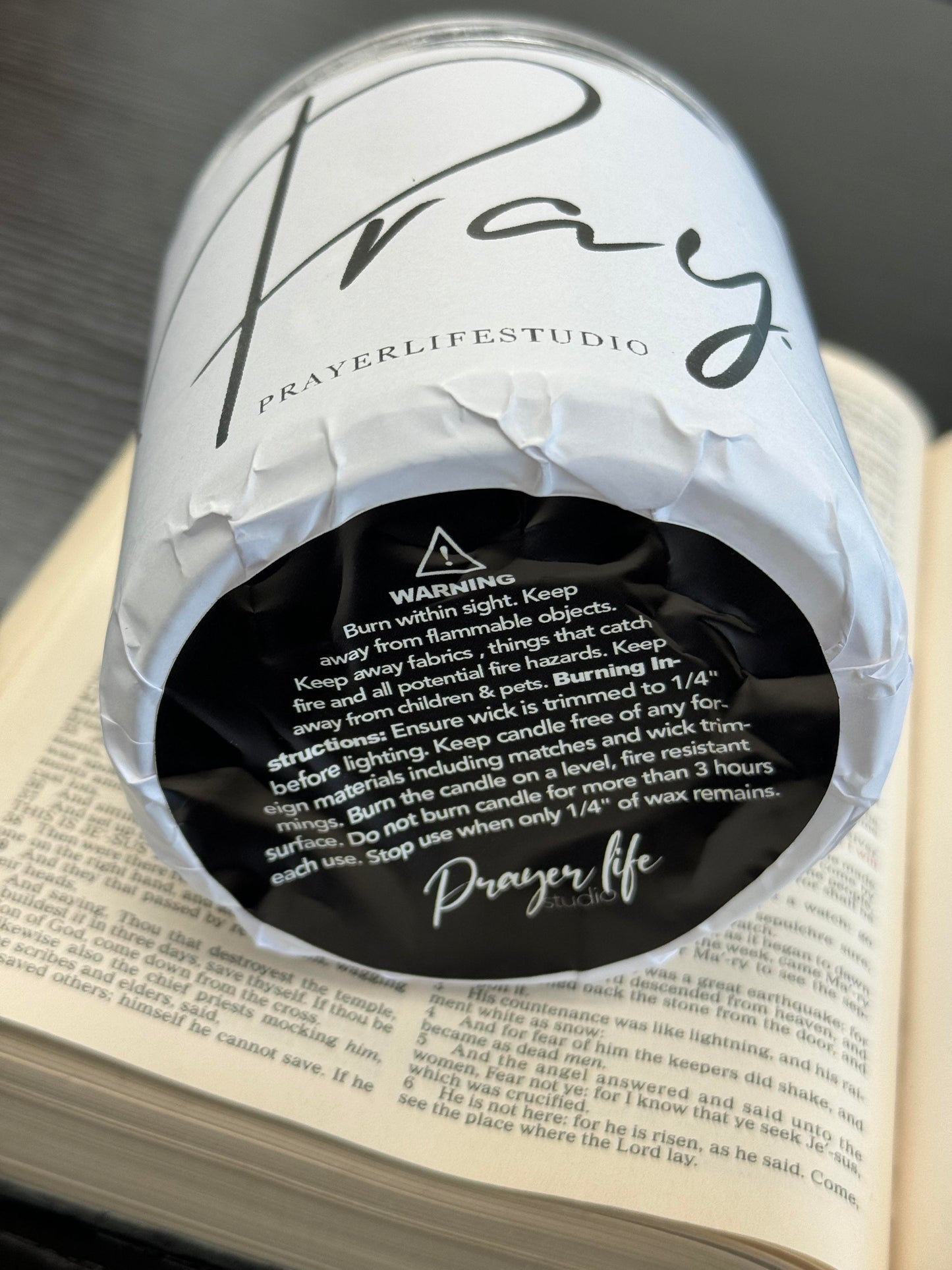 Prayer Life Studio Candle