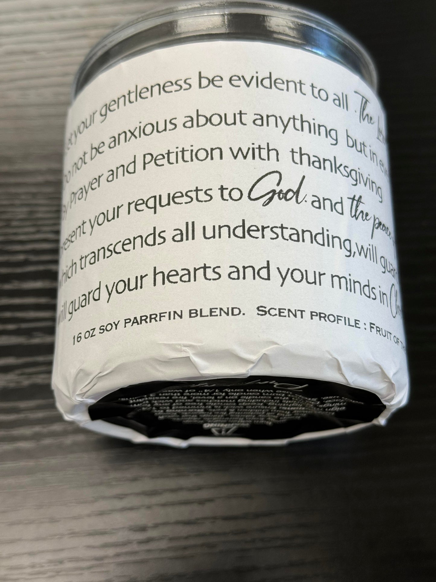 Prayer Life Studio Candle
